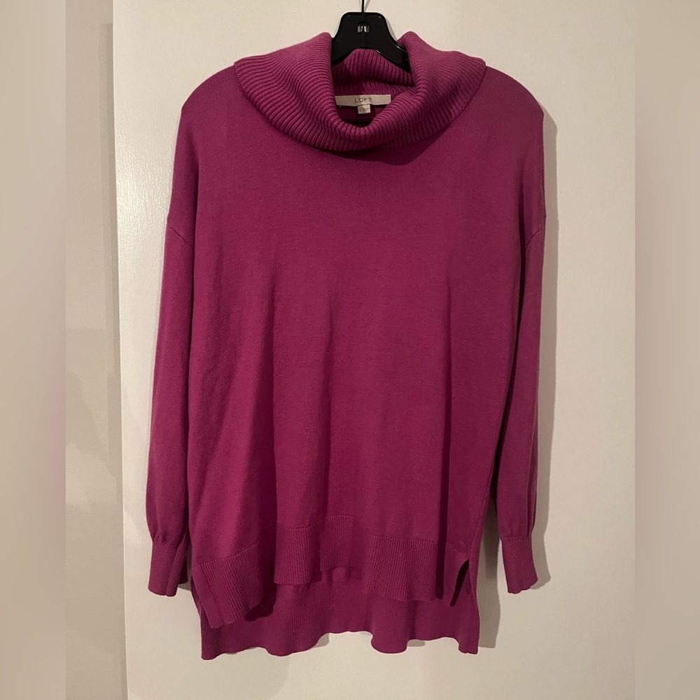 LOFT Cowl Neck Sweater